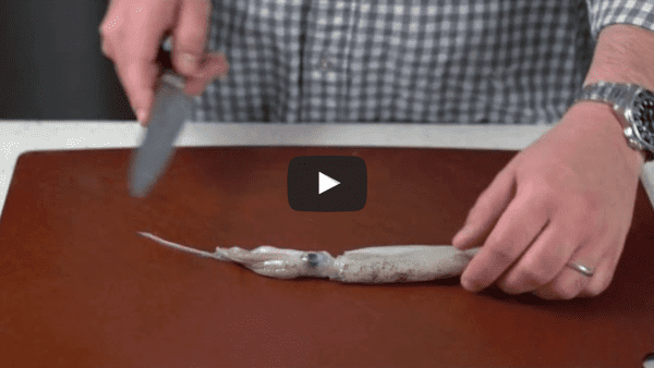 how to clean squid