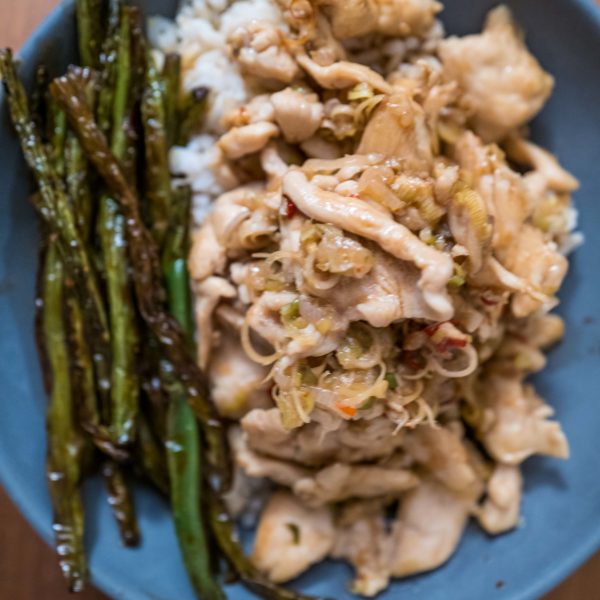 Make Spicy Lemongrass chicken recipe, an easy takeout recipe for a weeknight dinner from The Taste Edit #recipe #food #asian