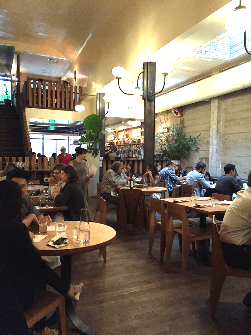 the progress dining room