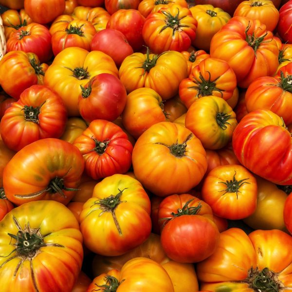 Use ripe tomatoes to make a summer gazpacho soup
