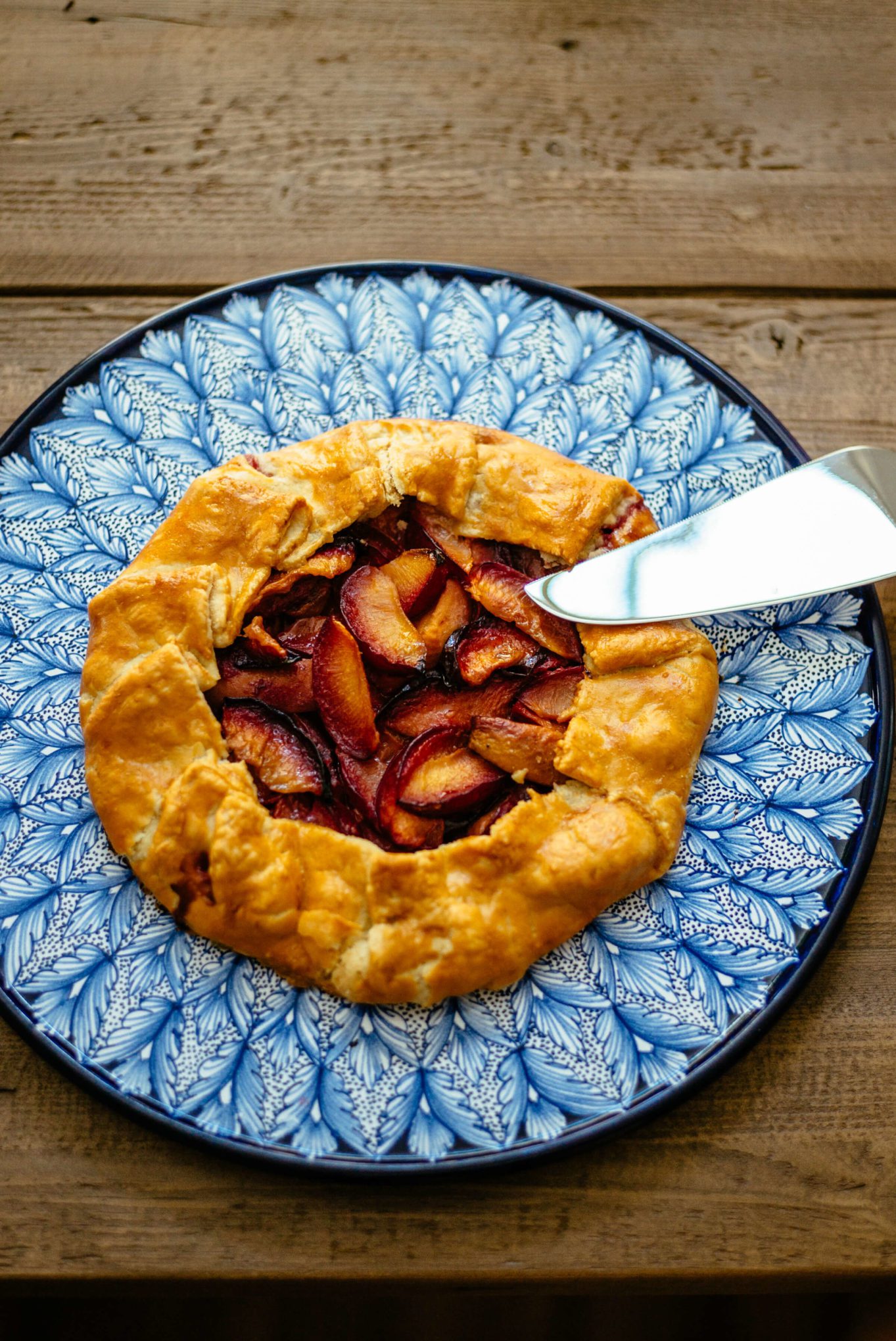 This Plum stone fruit galette for brunch by The Taste Edit