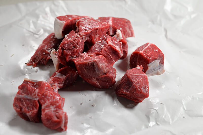 Beef Bourguignon meat