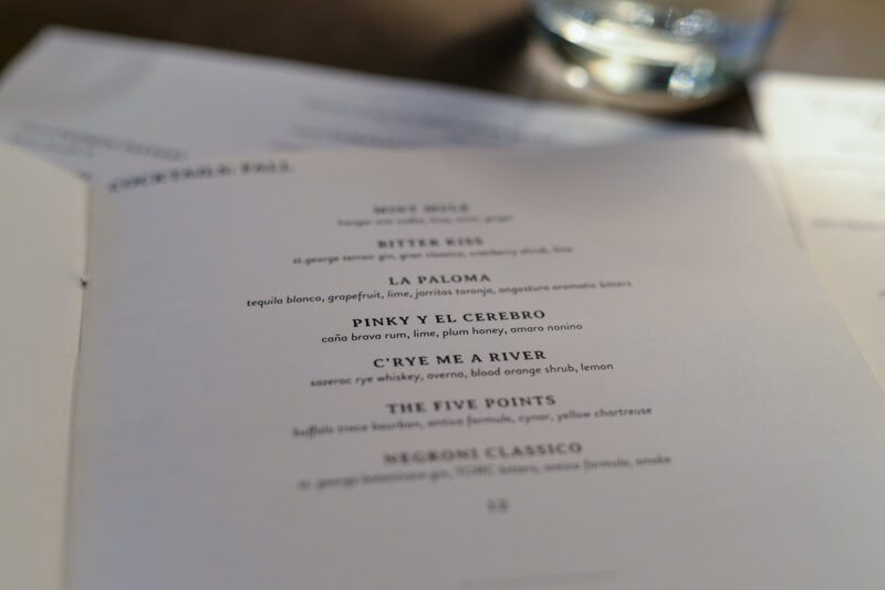 torc napa cocktails