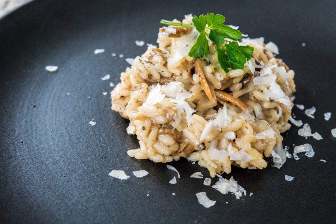 Yellow Foot Chanterelle Mushroom Risotto The Taste Edit