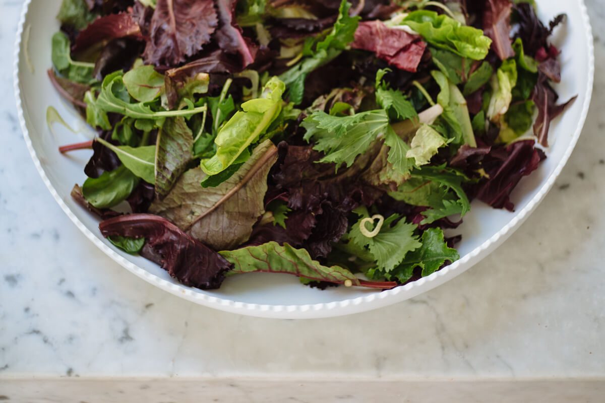 shaved fennel salad with grilled lemons and shallot dressing