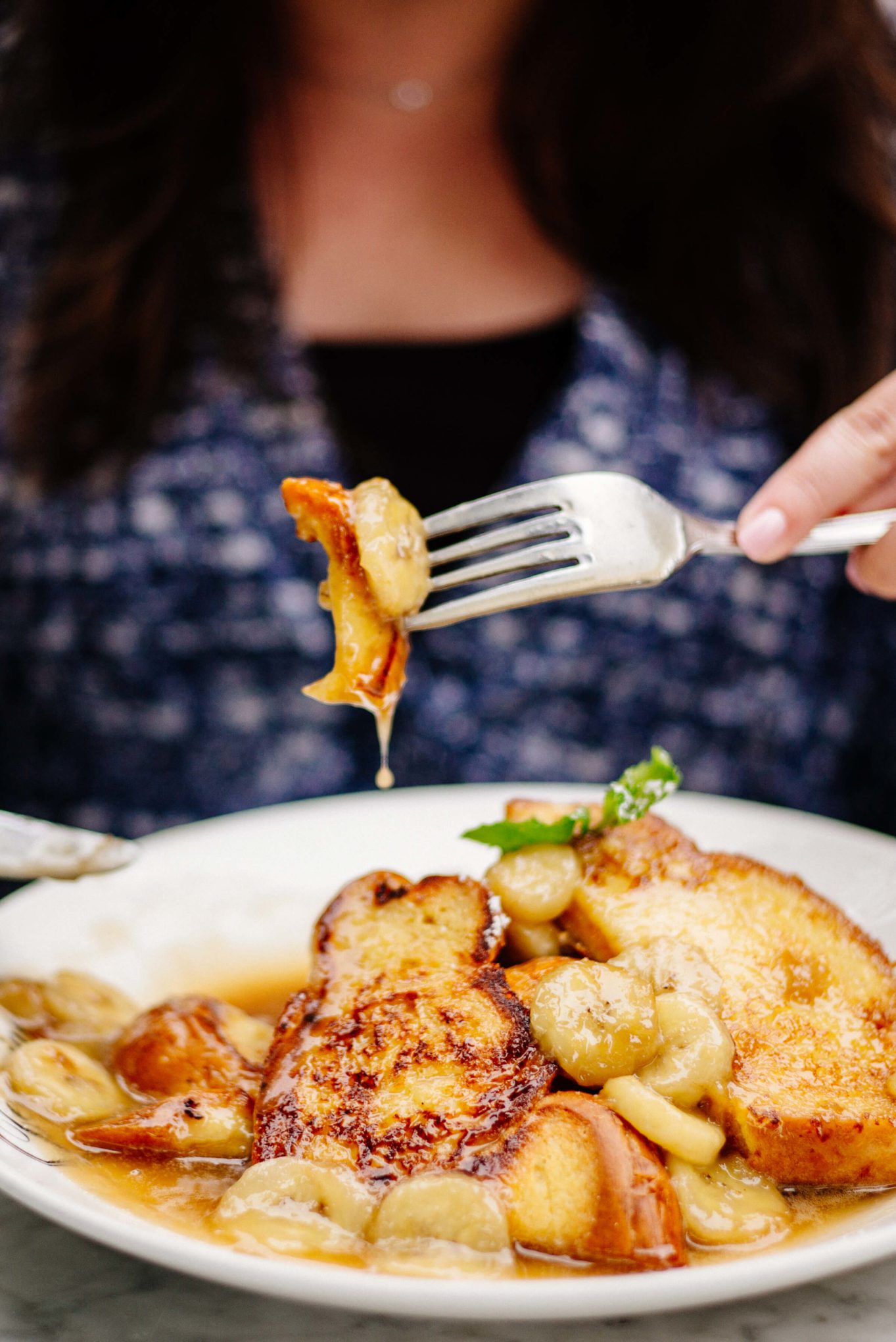 Jeannine's Banana Kahula French Toast recipe on The Taste Edit