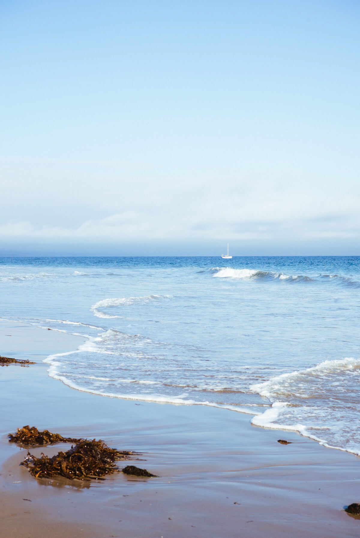 Butterfly Beach Across from The Four Seasons Biltmore Santa Barbara, see more on The Taste Edit