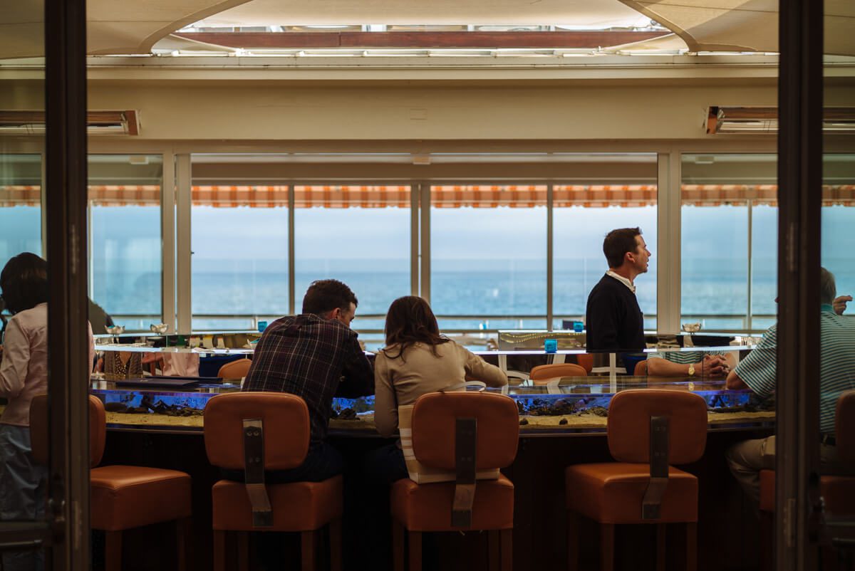 The Coral Reef Bar at the Coral Casino Beach and Cabana Club, Four Seasons Biltmore Santa Barbara