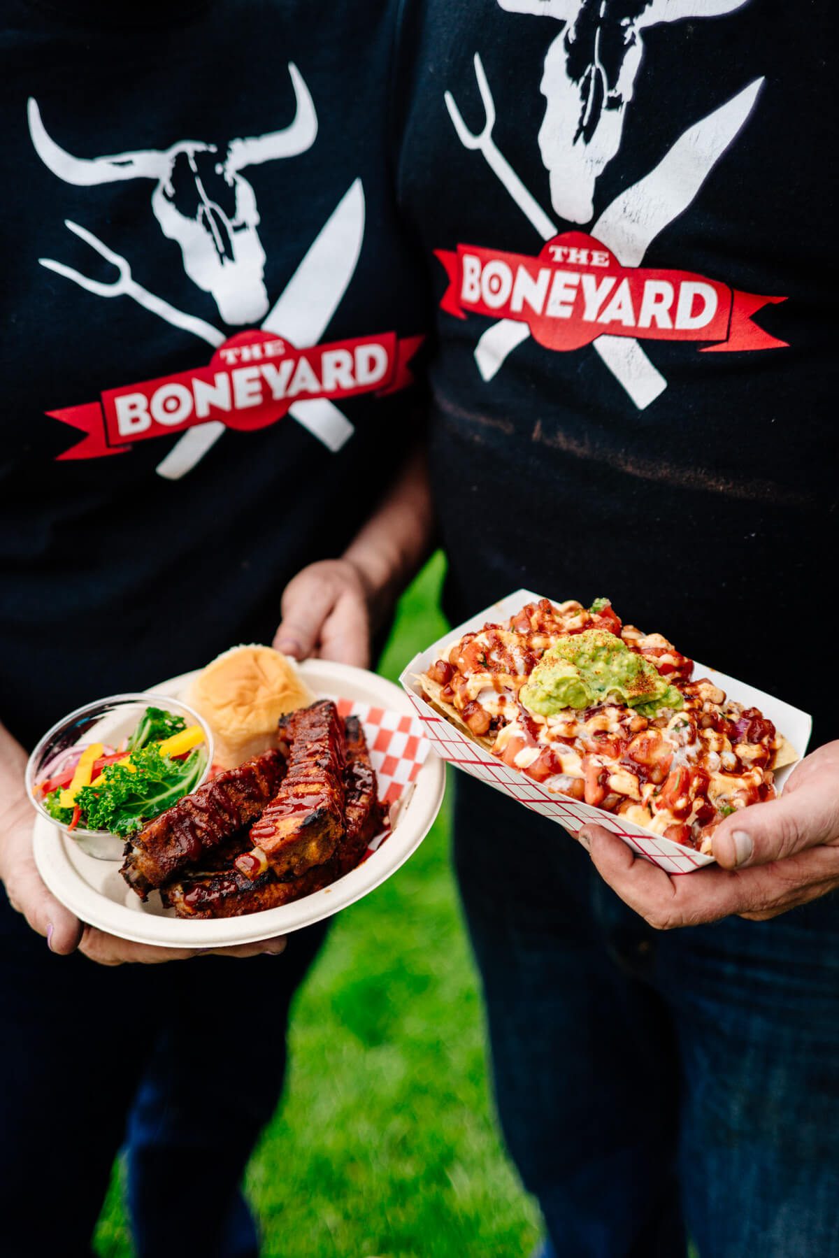 Ribs and Nachos at Friday Night Food Trucks and Beer Garden with The Boneyard Truck The Ritz-Carlton Half Moon Bay