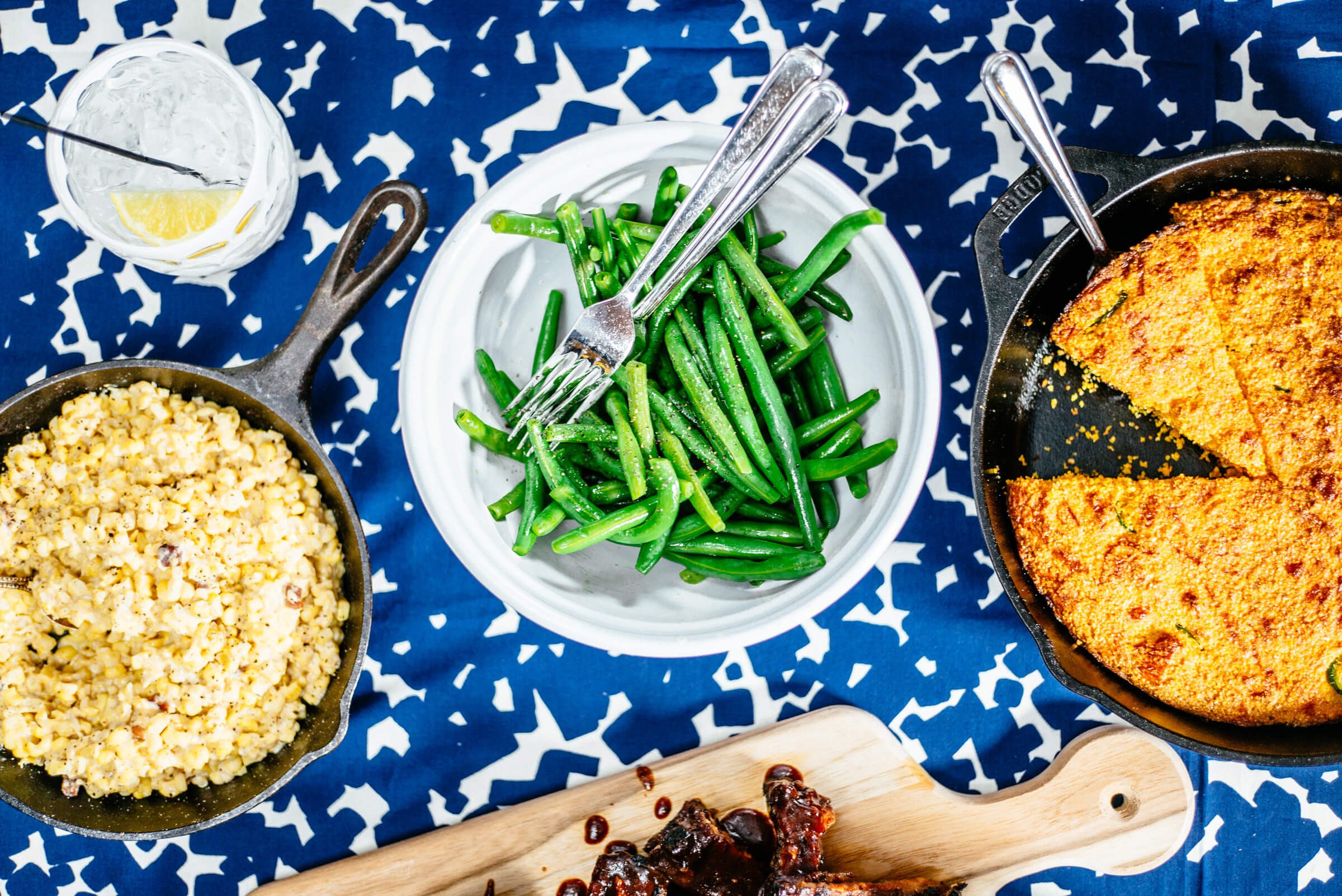 Try a green bean salad as a side for cookouts and summer