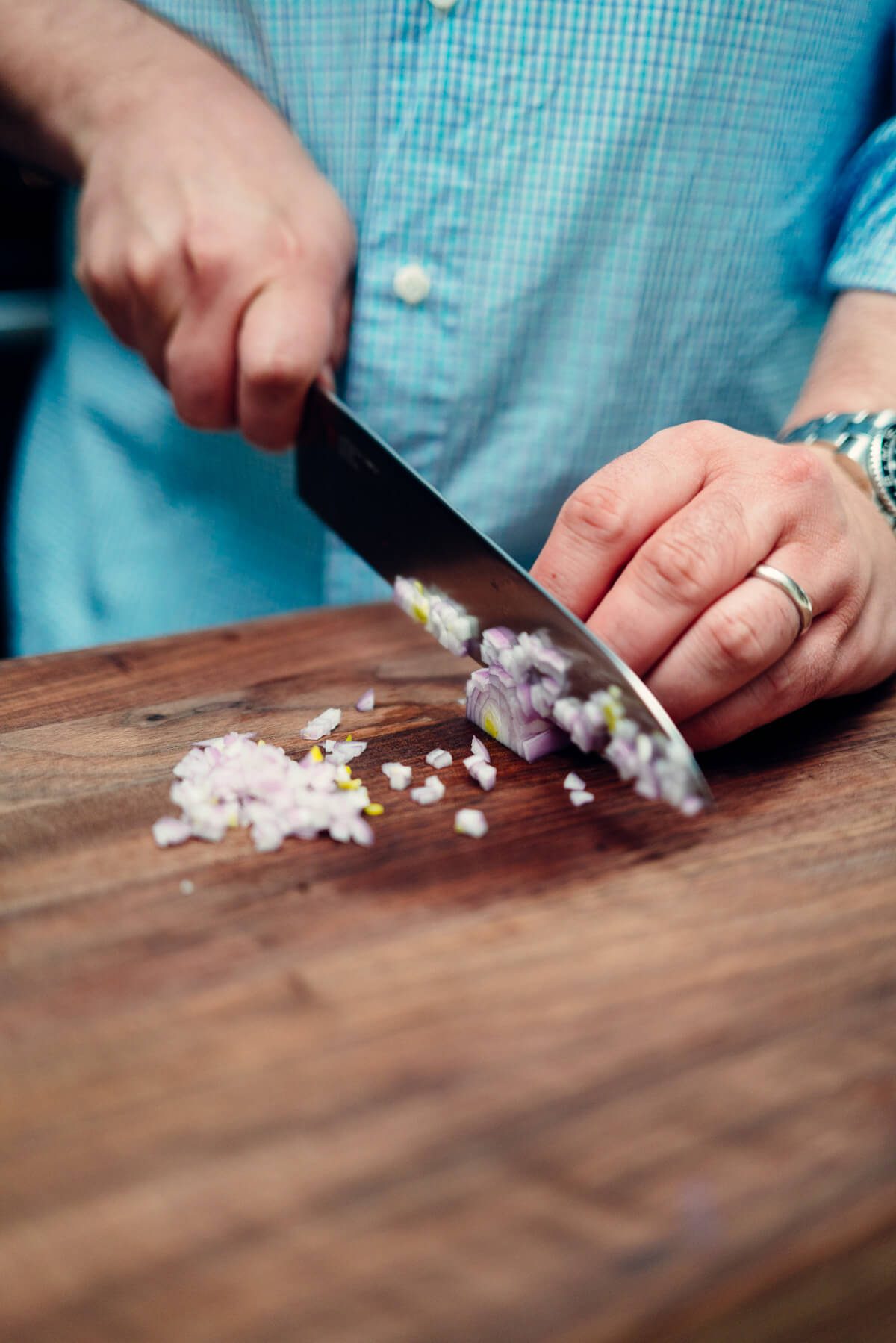 The Taste Edit teaches you how to cut a shallot