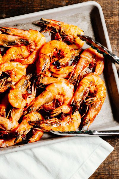 Perfect Grilled Shrimp is spicy and delicious for a summer bbq or add to pasta