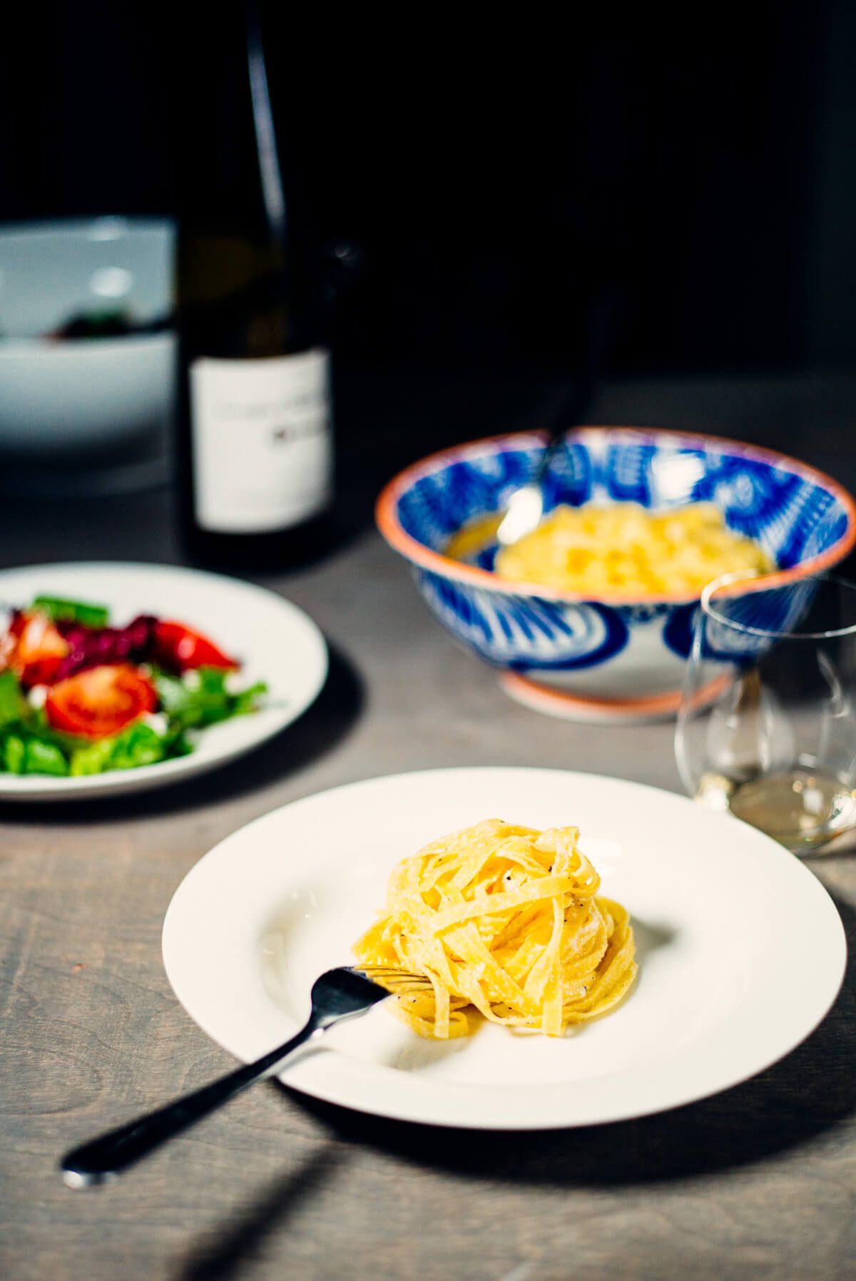 The Taste Edit serves this perfect lemon pasta for dinner