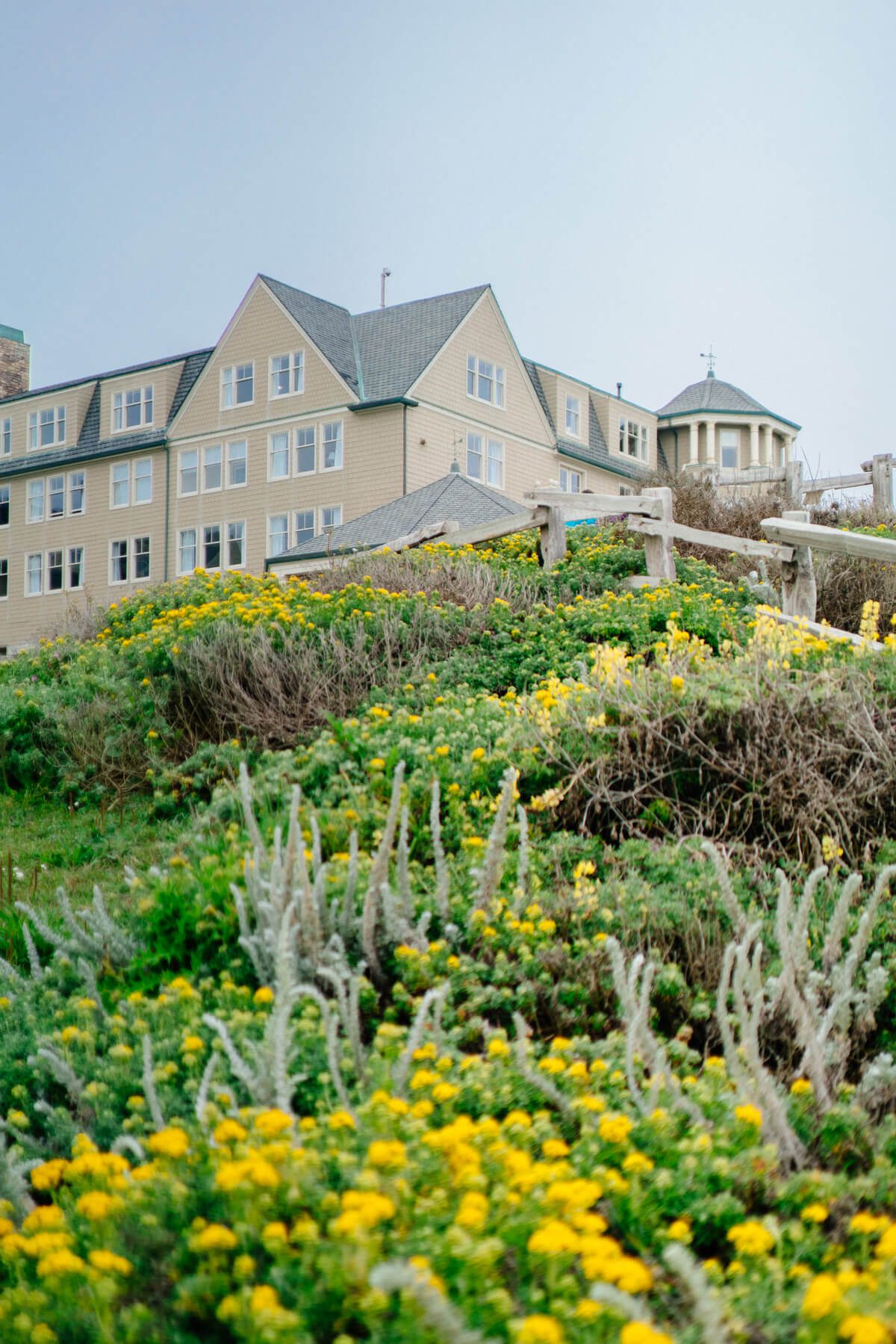 Back of The Ritz-Carlton Half Moon Bay