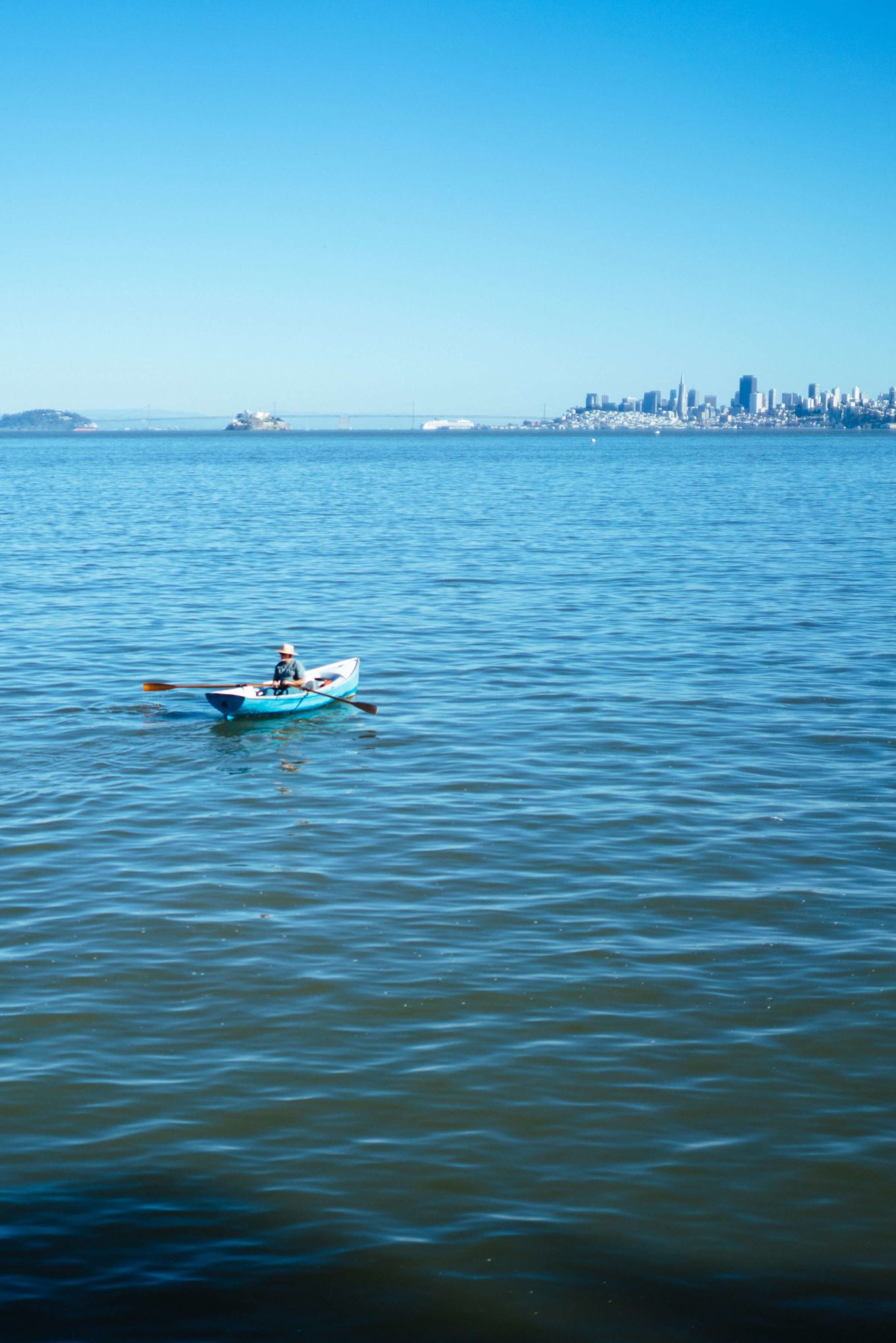 View from hotel in sausalito