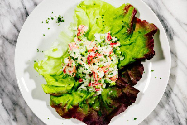 The Taste Edit loves to make seafood salads with shrimp, crab, or lobster.