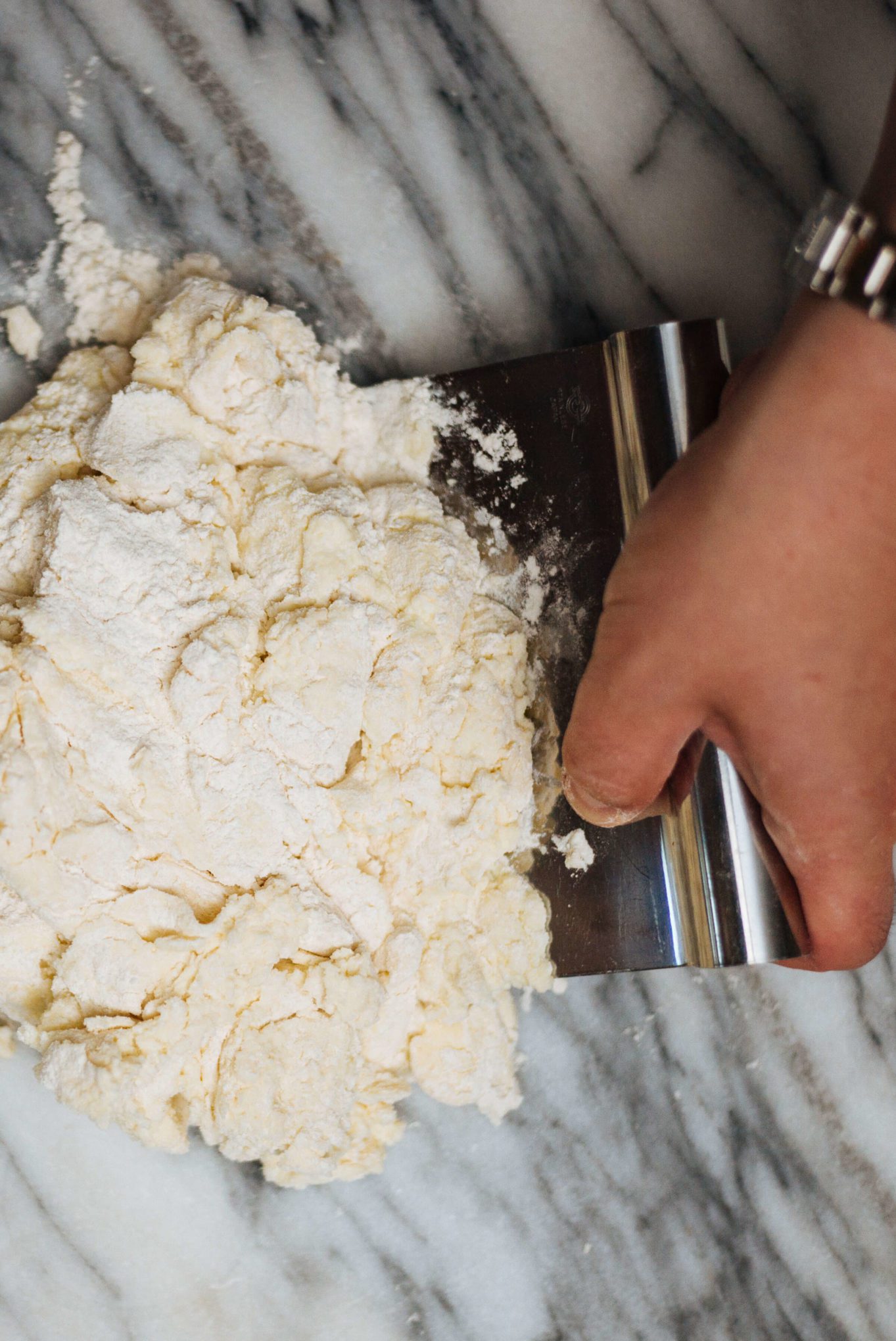 The Taste Edit on how to make Ricotta Gnocchi: mixing