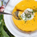 The Taste Edit makes spicy summer squash soup for a refreshing dinner or lunch