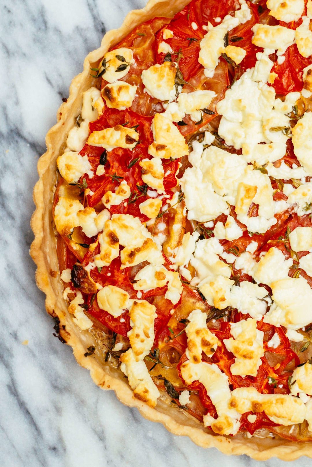 French Tomato Tart - The Taste Edit