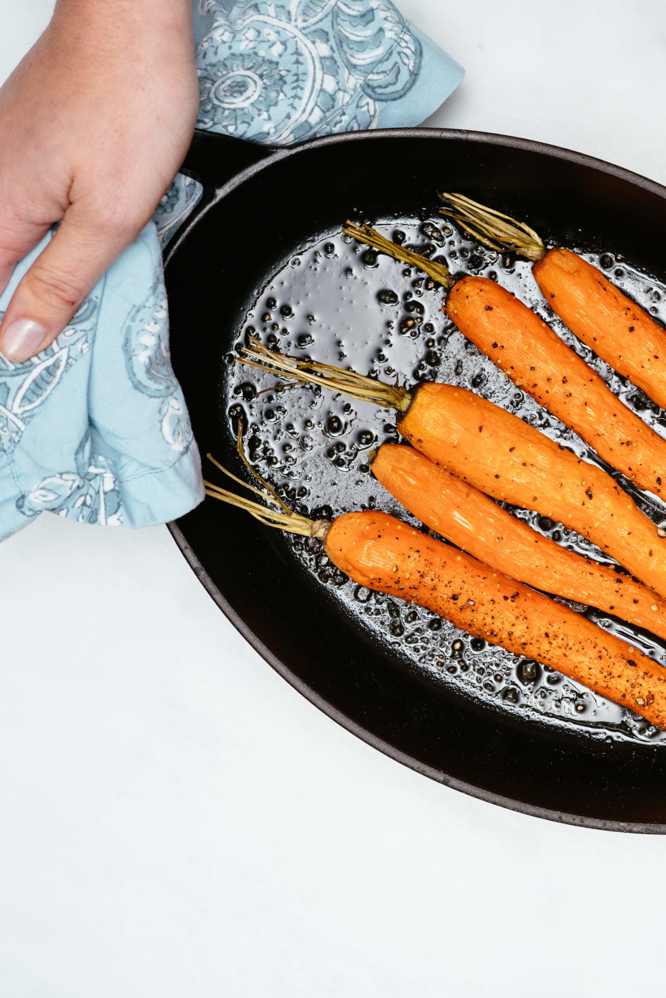 Roasted carrots with the taste edit