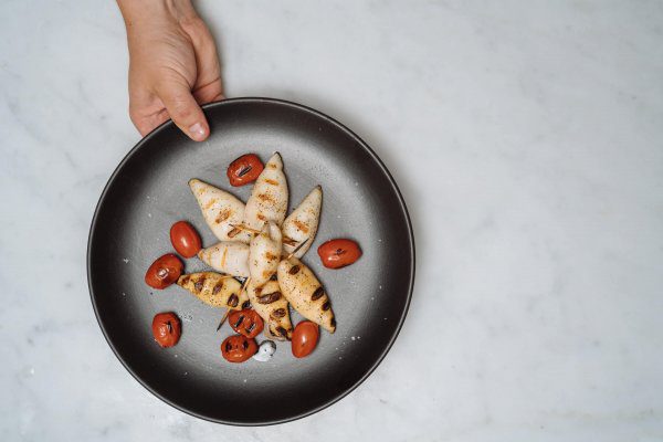 The Taste Edit loves to make their stuffed squid recipe with tomatoes inspired by their dinner at Max's in positano, Italy