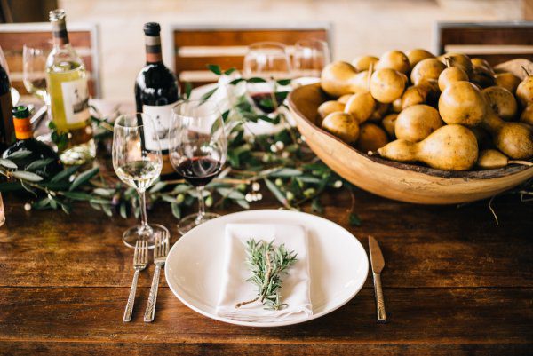 Thanksgiving Table Setting at Round Pond Estate by The Taste Edit