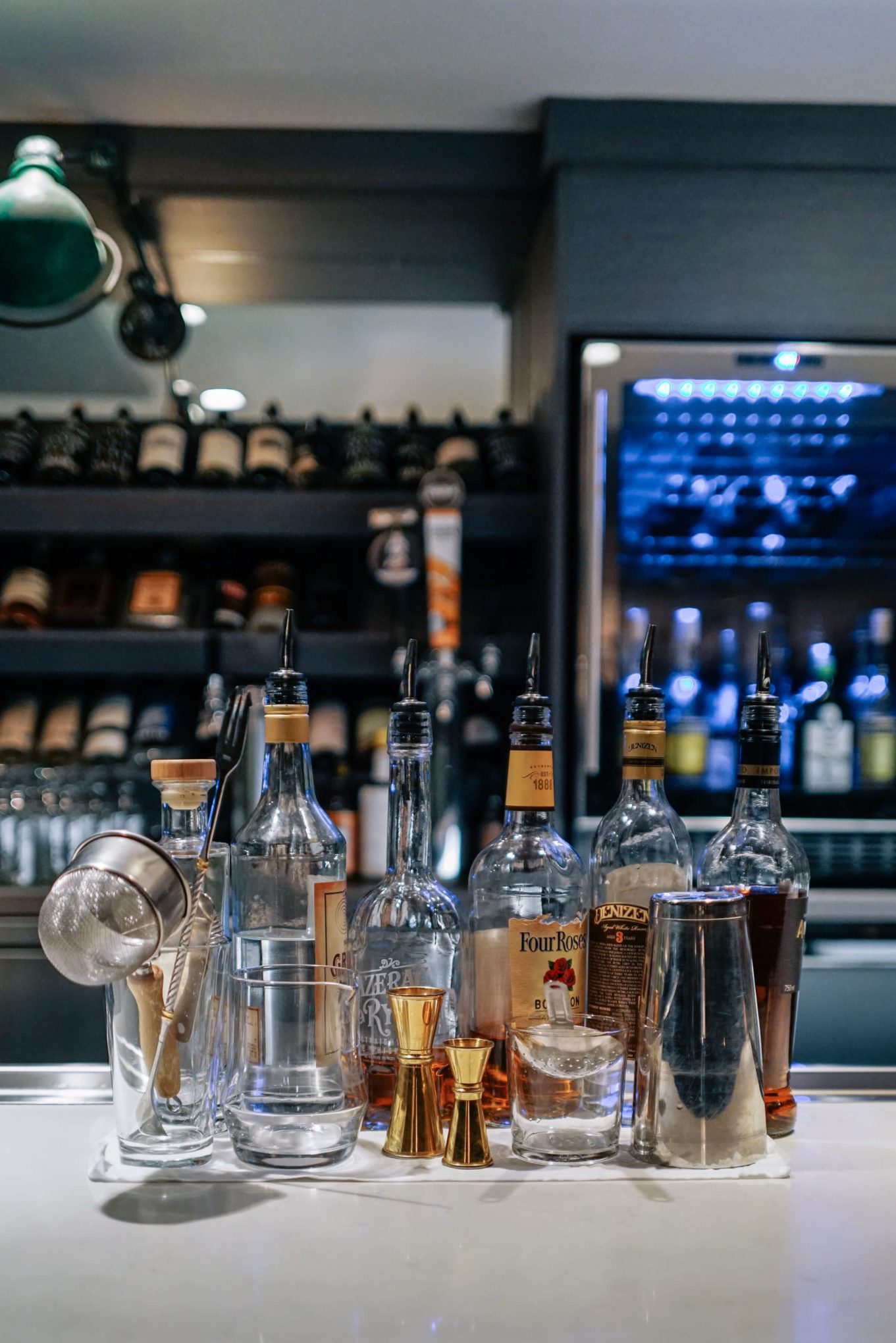 craft cocktails in san francisco at the bar at The Morris restaurant in San Francisco - The Taste Edit