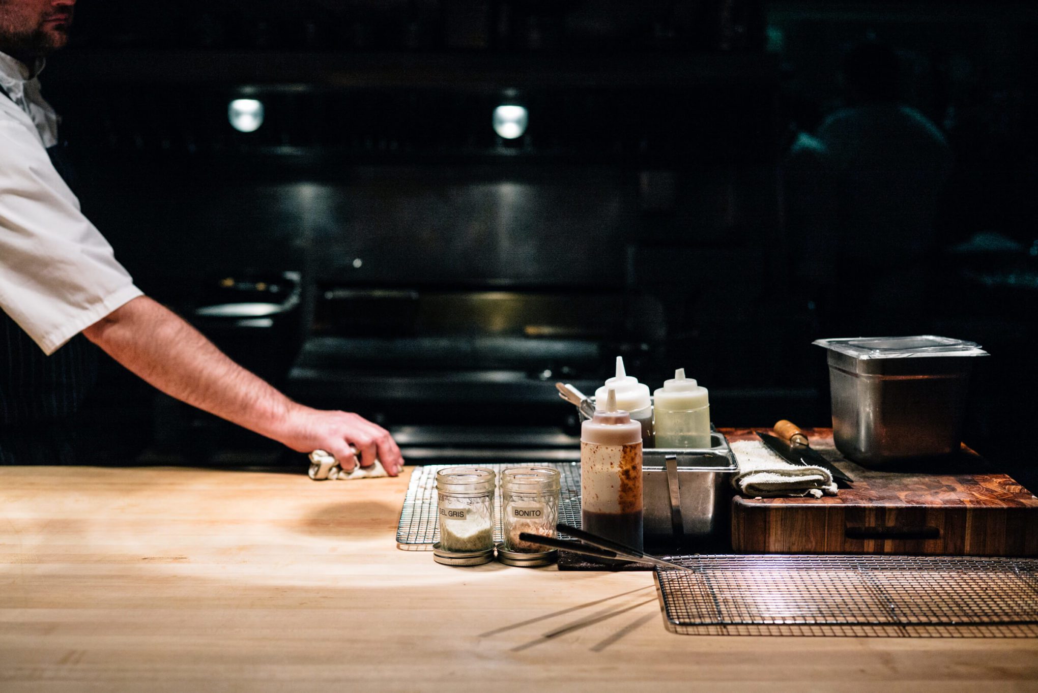 Expert Paul Einbund runs the popular San Francisco restaurant The Morris rThe kitchen at The Morris restaurant in San Francisco, view the kitchen where they crave some of the best duck in SF | thetasteedit.com #sanfrancisco #restaurant #interview