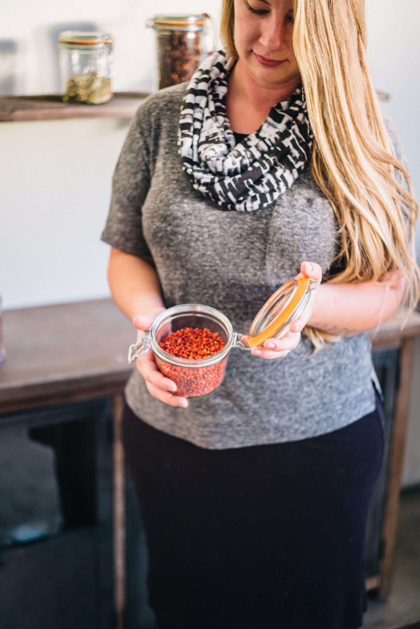 Head Distiller Caley Shoemaker teaches The Taste Edit about pink peppercorns and what goes into vodka when they visit Hangar 1 Vodka Building in Alameda for a tour and tasting