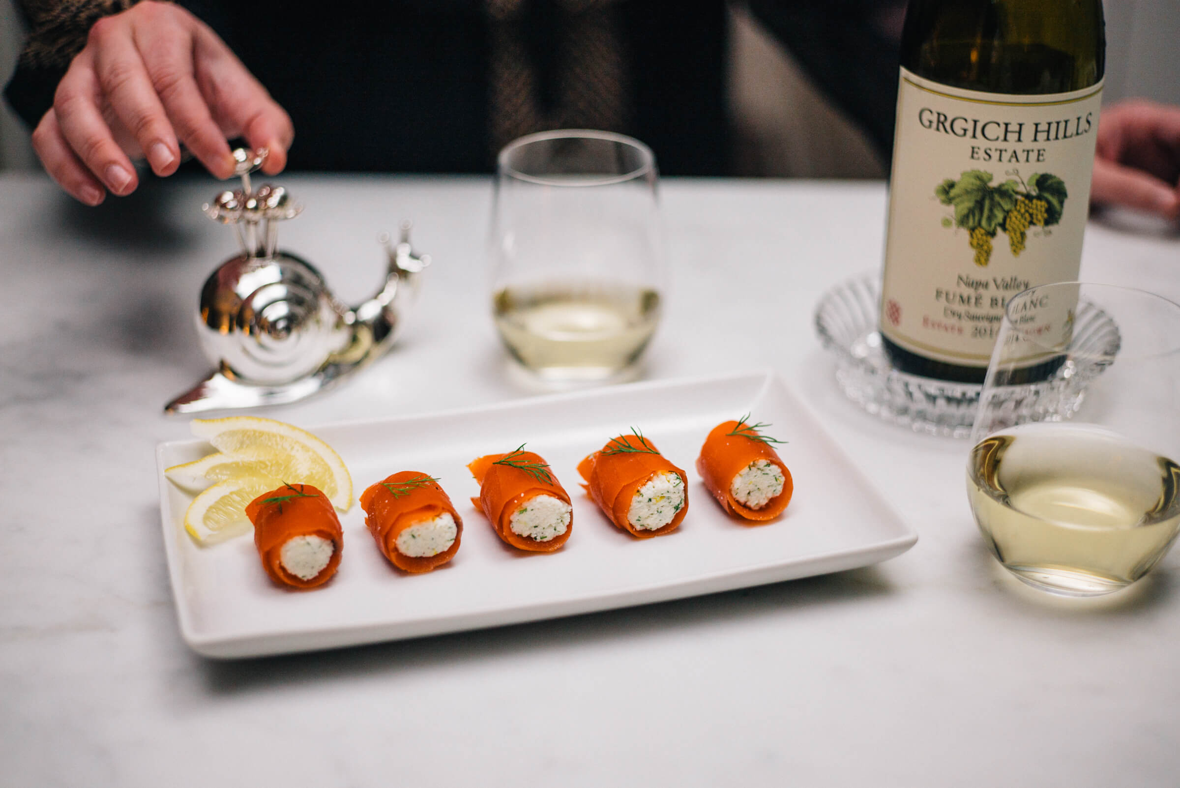 This Christmas appetizer is a simple Smoked Salmon Appetizer for Parties with The Taste Edit