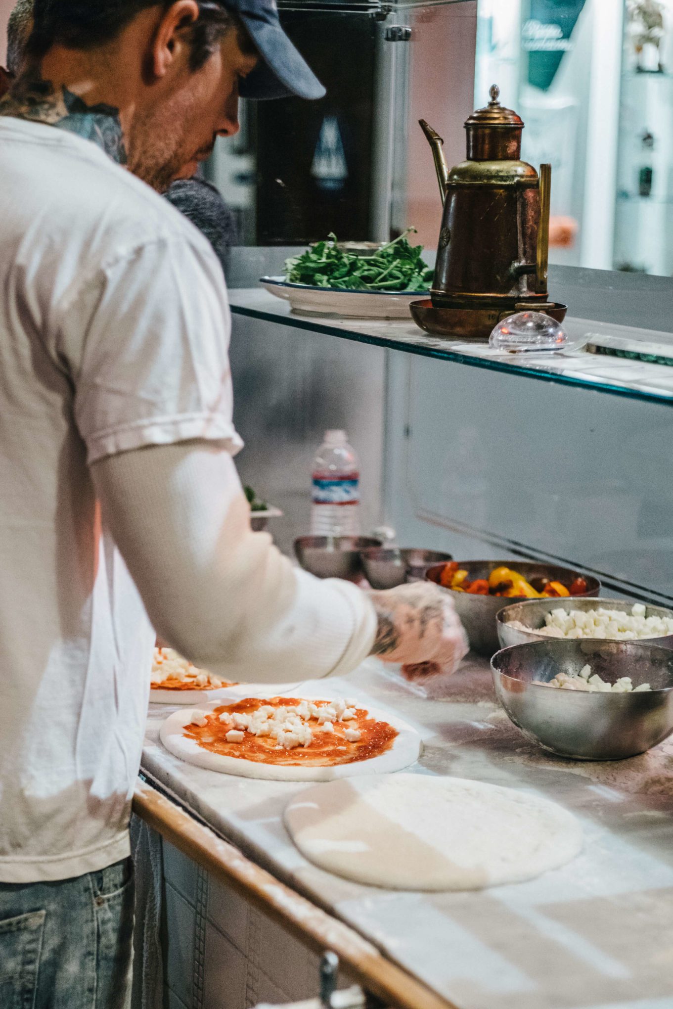 Anthony Mangieri Making Neapolitan Pizzas Una Pizza Napoletana in in San Francisco with The Taste Edit