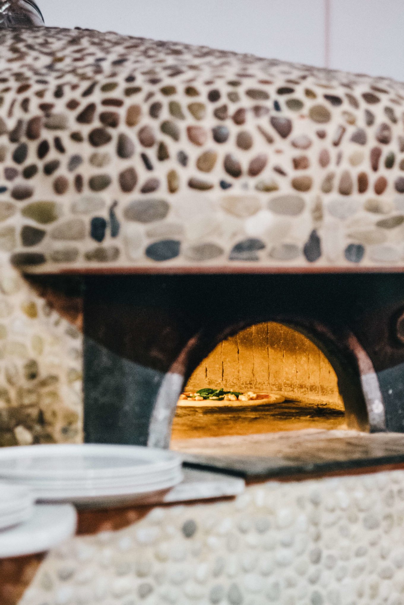 Italian Pizza oven at Una Pizza Napoletana in in San Francisco with The Taste Edit