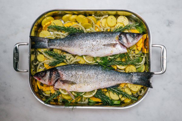 Healthy Recipes with Bronzino fish
