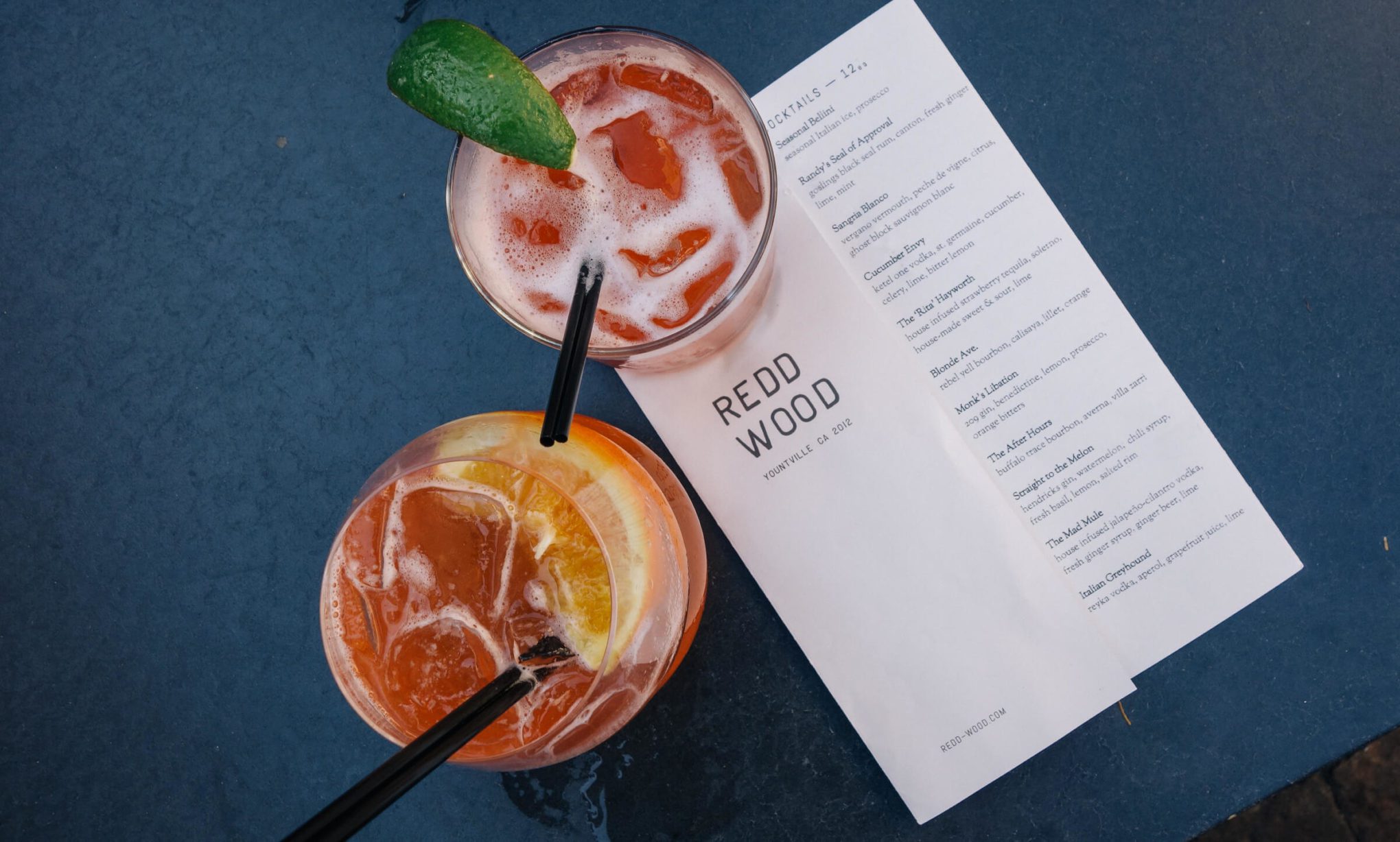 Redd Wood Cocktails in Yountville Napa with The Taste Edit