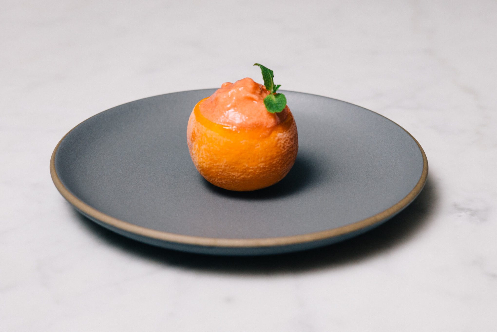 Simple Italian blood orange sorbet dessert recipe by The Taste Edit