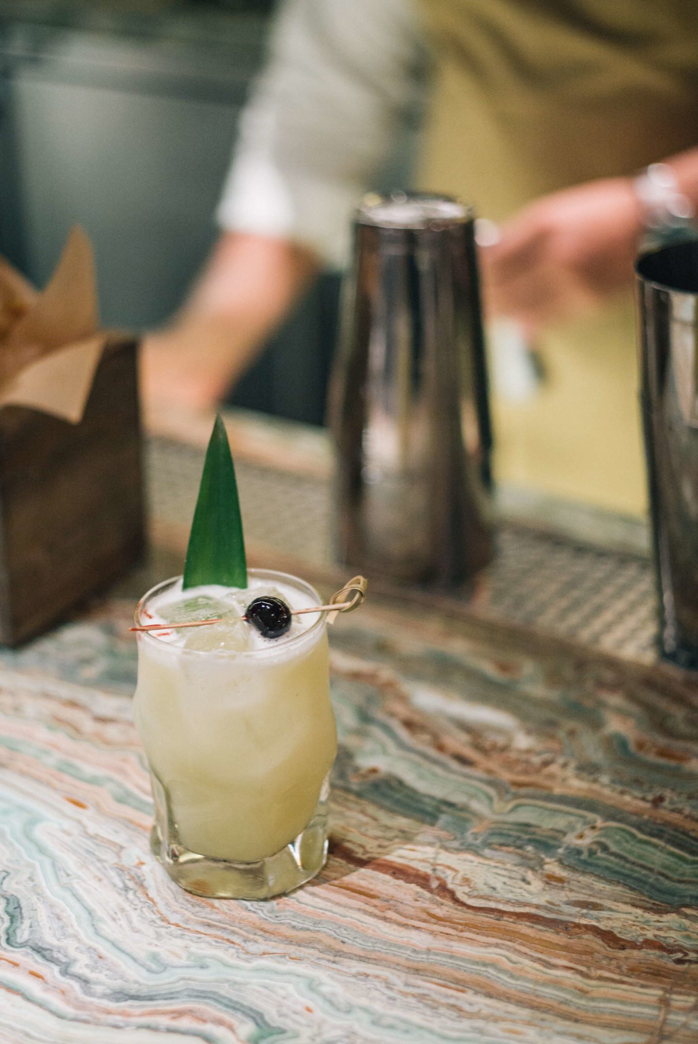 cocktails served at Lena Brava restaurant in Chicago, The Taste Edit