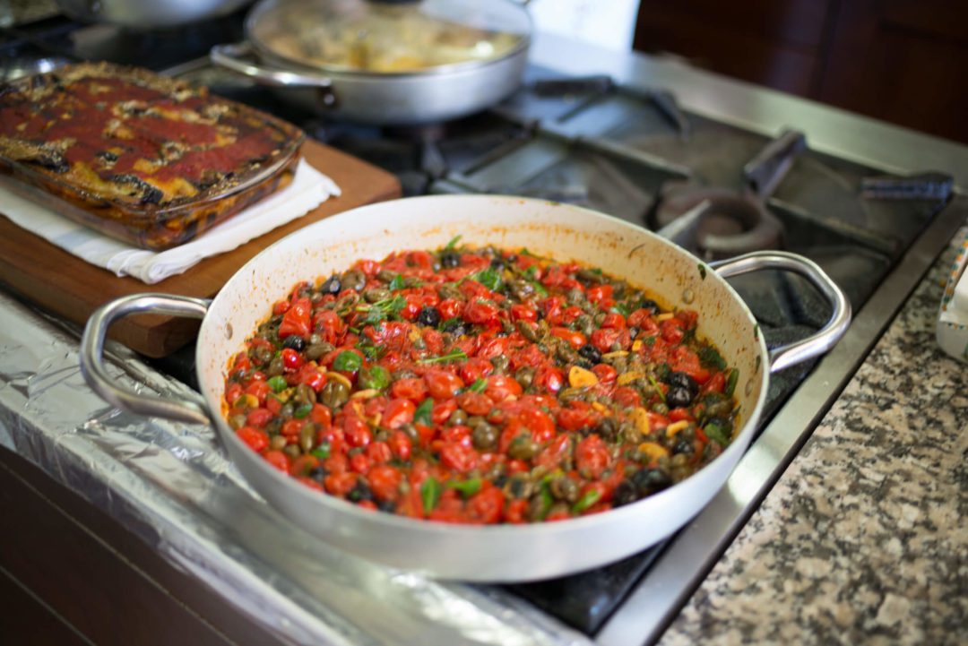 Farmer's Pasta sauce, Mamma Agata's Cooking School, Ravello, The Taste Edit