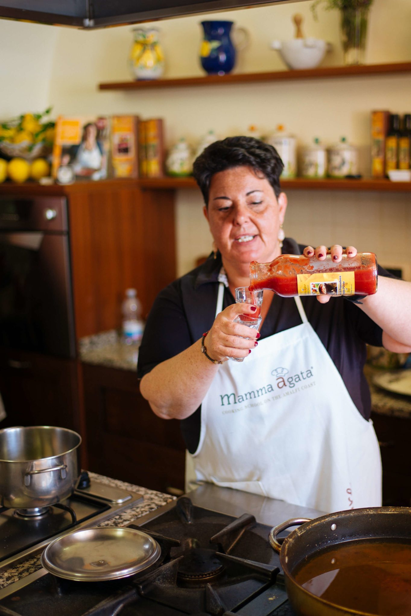 Tomato tasting at Mamma Agata's Cooking School, Ravello, The Taste Edit