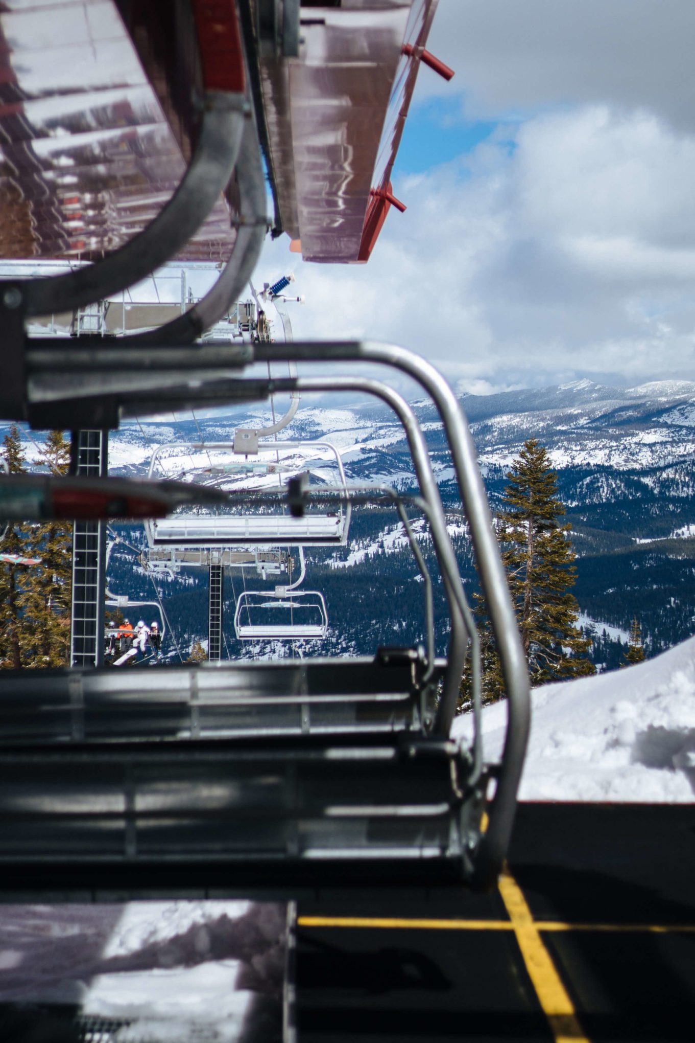 The gondola at The Ritz-Carlton Lake Tahoe in Northstar goes up the mountain