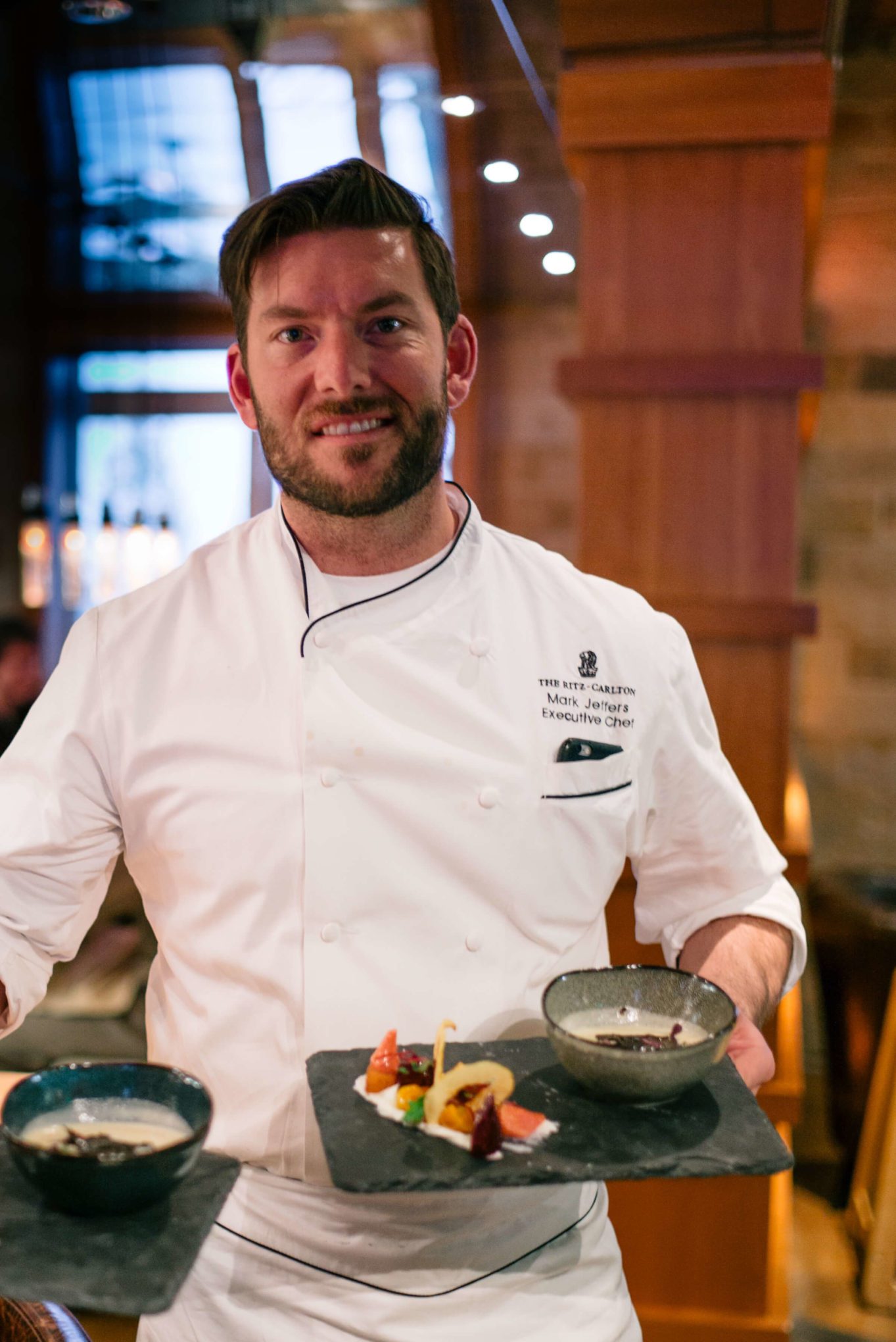 Chef Mark Jeffers at Manzanita Restaurant at The Ritz-Carlton, Lake Tahoe, The Taste Edit