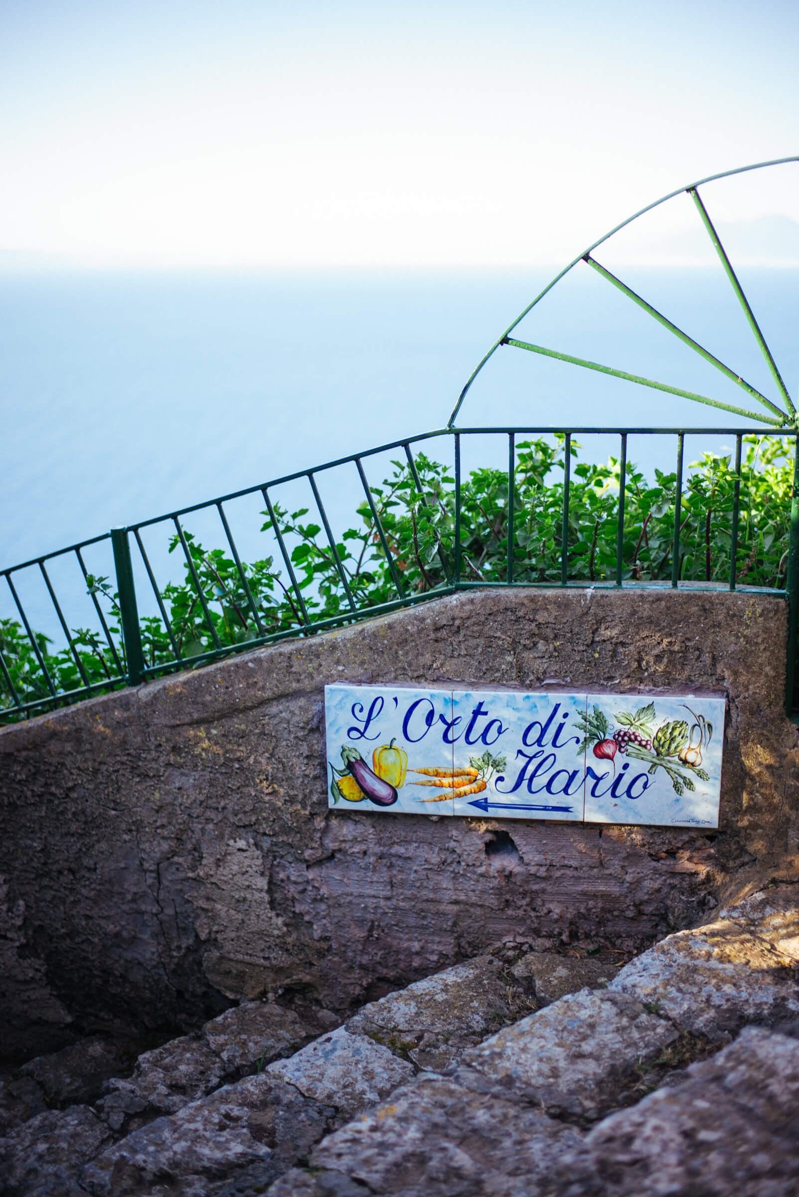 Path to the garden at Hotel Caesar Augustus Capri Italy, The Taste Edit