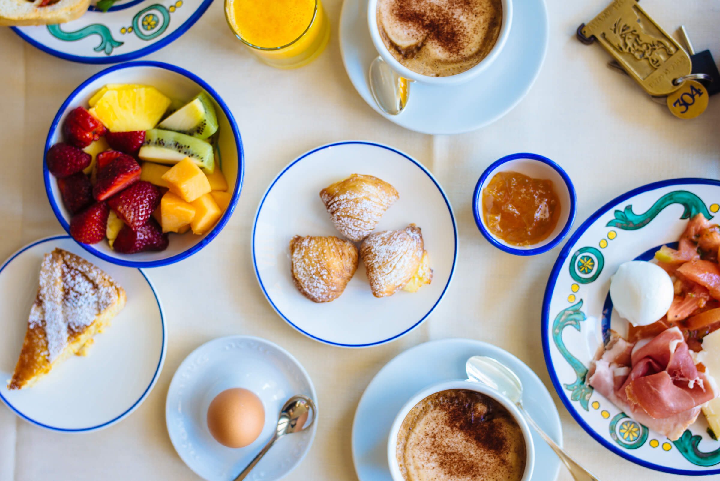 breakfast at Hotel Caesar Augustus in Capri Italy, The Taste Edit