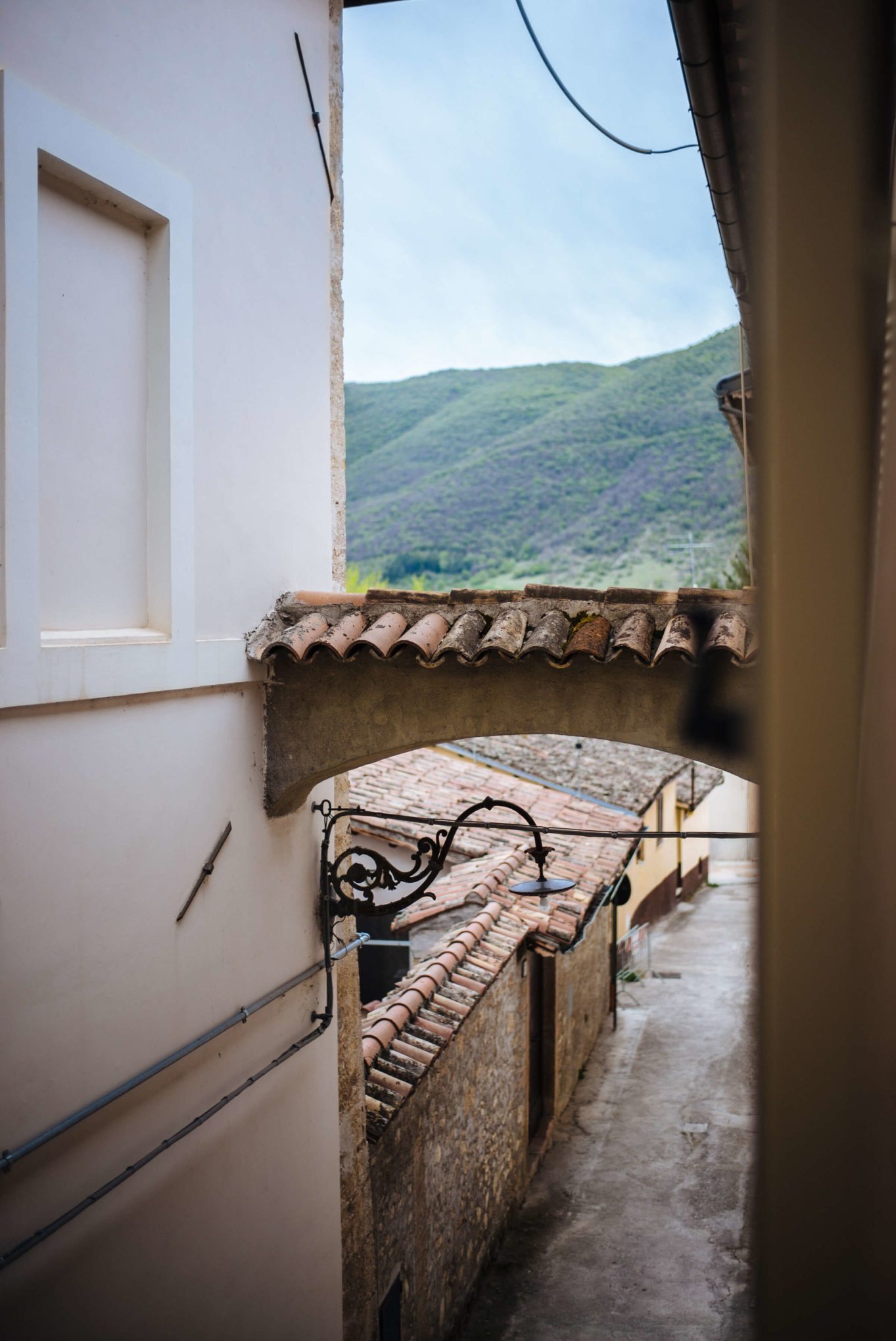 The mountains near Palazzo Seneca, Norcia Umbria, The Taste Edit