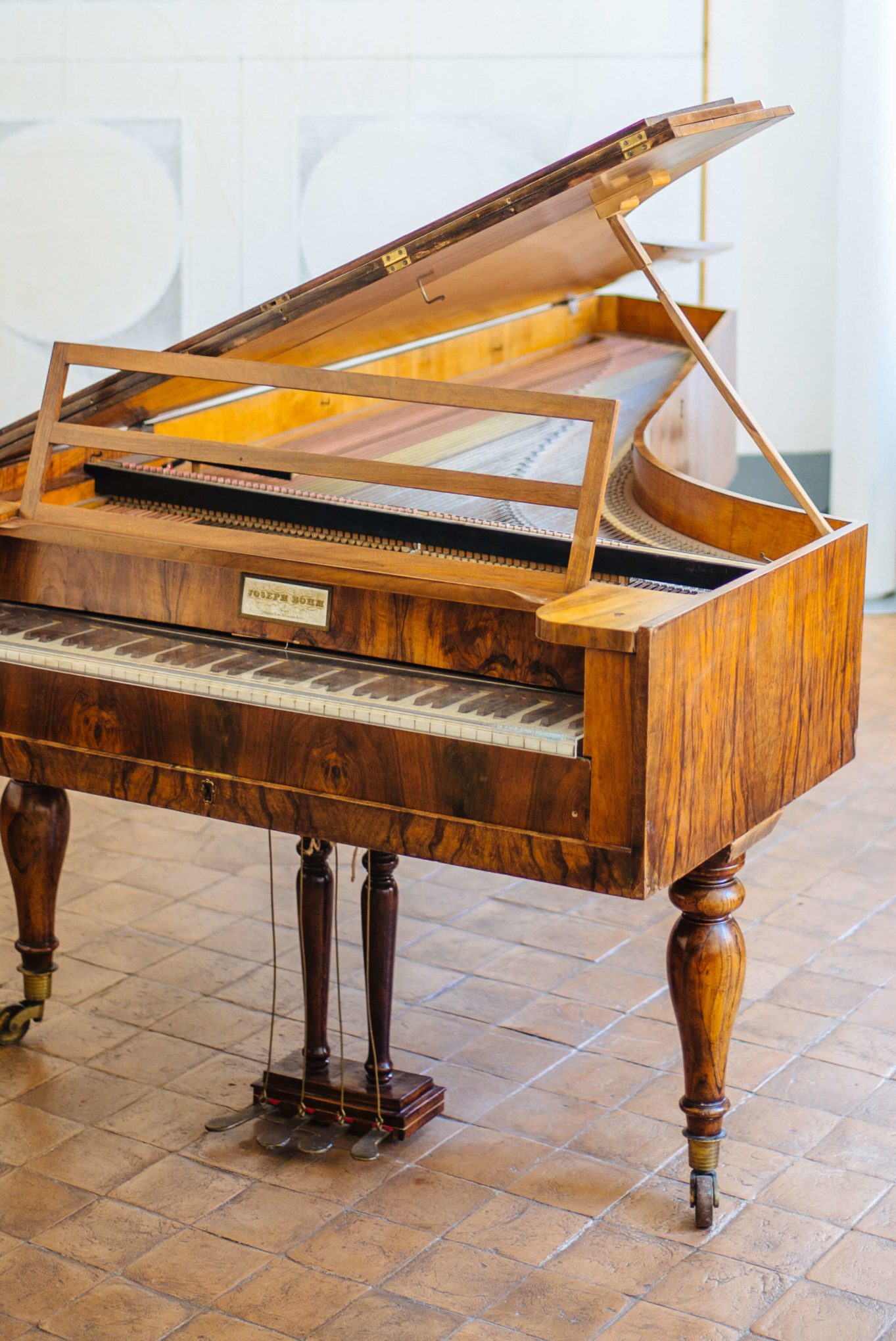 Piano at Palazzo Seneca, Norcia Umbria, The Taste Edit