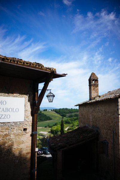 Overlooking the town of Brunello Cucinelli Solomeo, The Taste Edit
