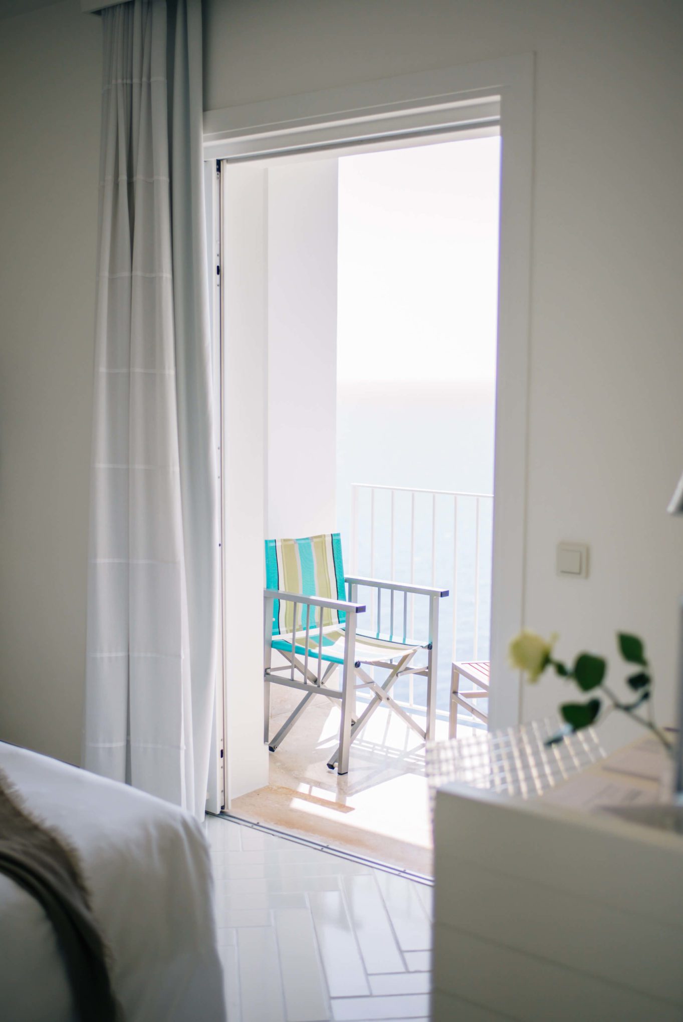 View from room at Casa Angelina Lifestyle Hotel in Praiano Italy, The Taste Edit