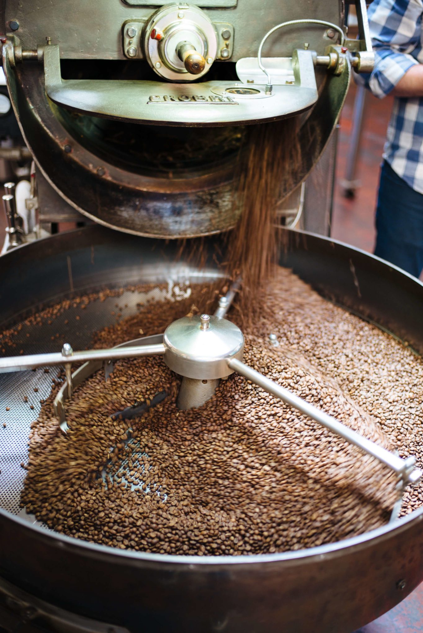 Roasting coffee at Four barrel coffee in San Francisco, The Taste Edit