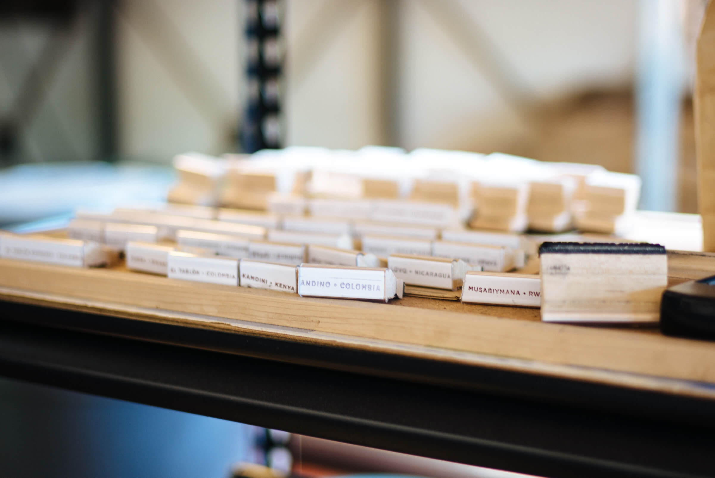 Stamps at Four barrel coffee in San Francisco, The Taste Edit