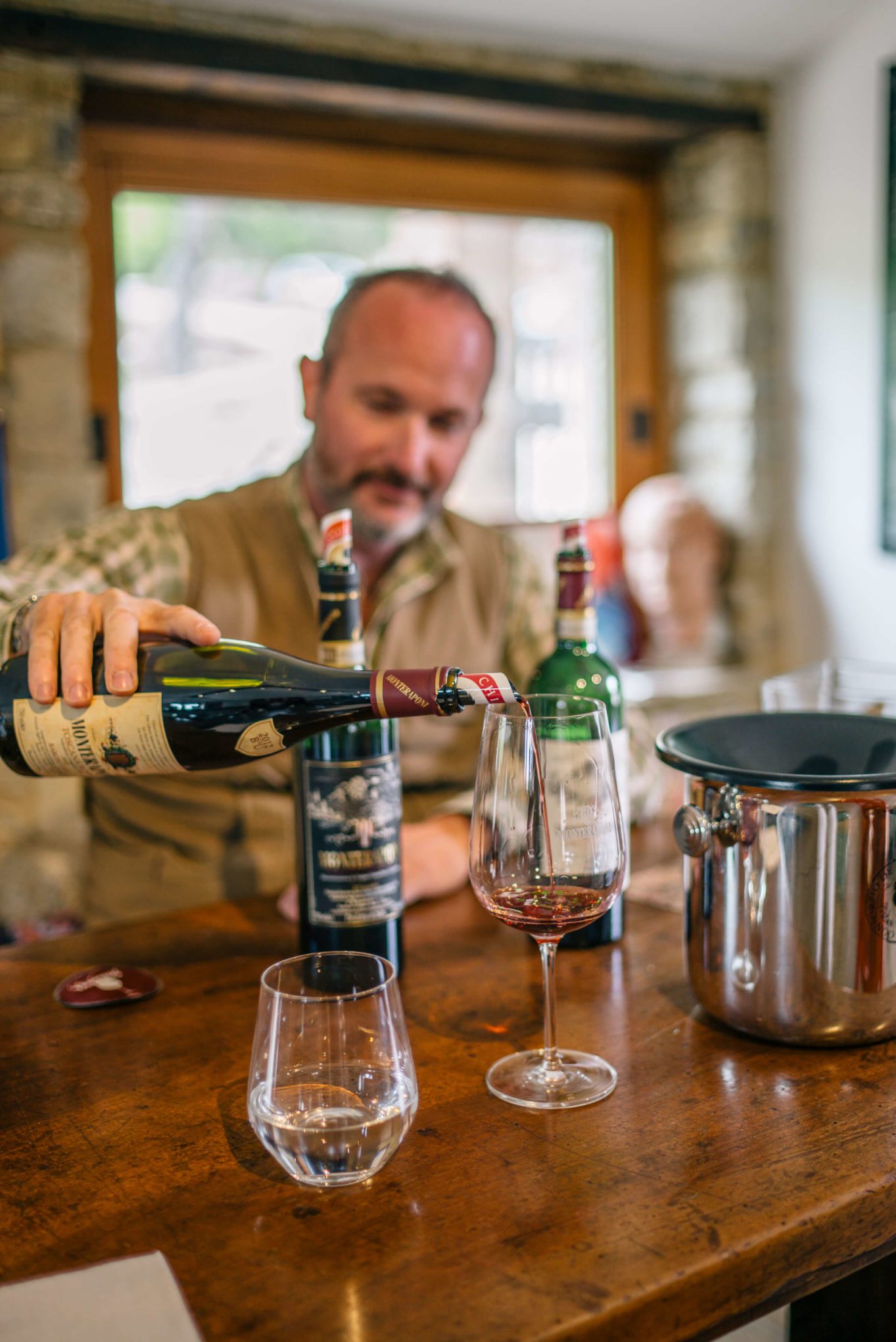 Wine tasting with Michele at Monteraponi Winery, Chianti, The Taste Edit