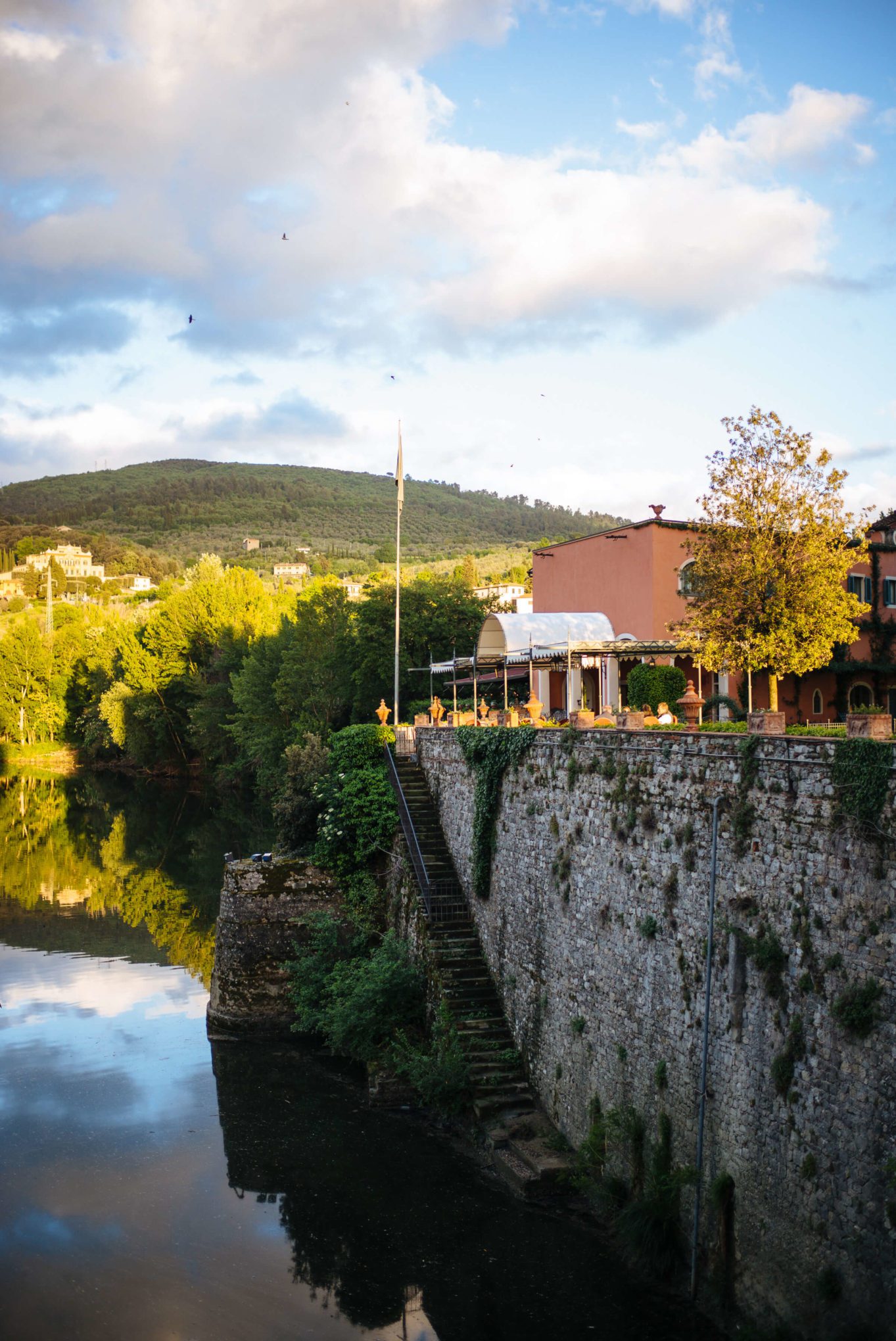 Views of the Arno River from Villa La Massa in Florence, The Taste Edit